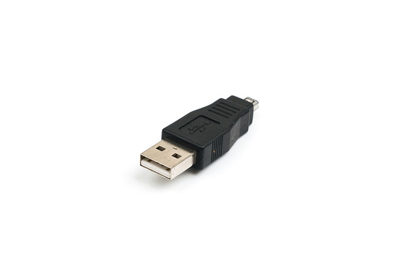 USB A/Male to Mini USB 4P Adapter