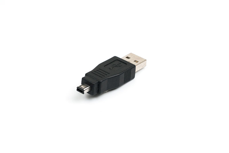 USB A/Male to Mini USB 4P Adapter