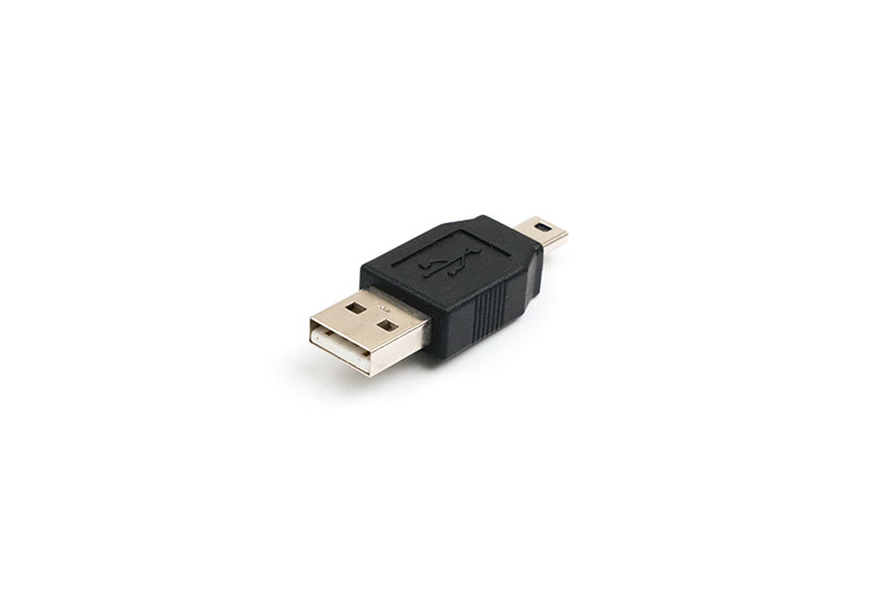 USB A/Male to Mini USB B 5P Adapter