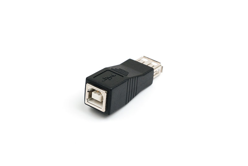 USB B/Female to USB A/Female Adapter
