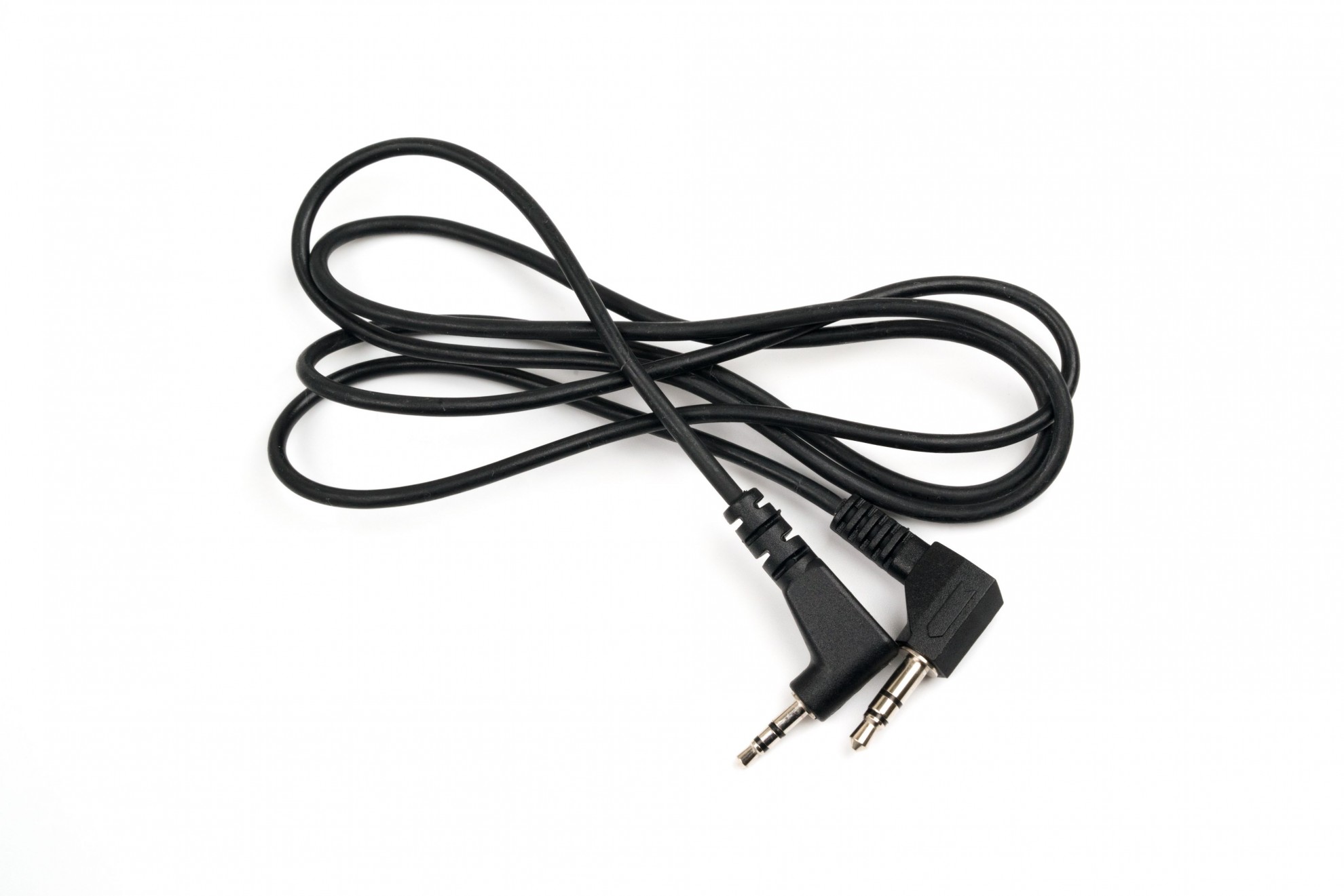 3.5mm Mini Stereo Audio Cable with two Right-Angle plugs