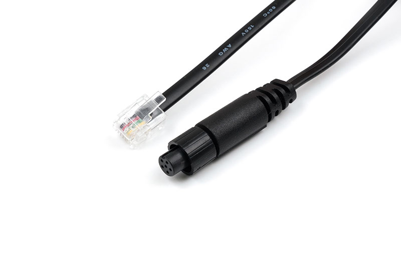RJ11 to 6 Pin Waterproof Flat Cable