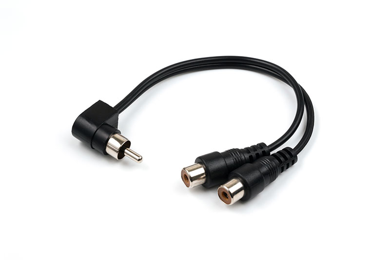 RCA (M) to 2 RCA (F) Stereo Audio Cable