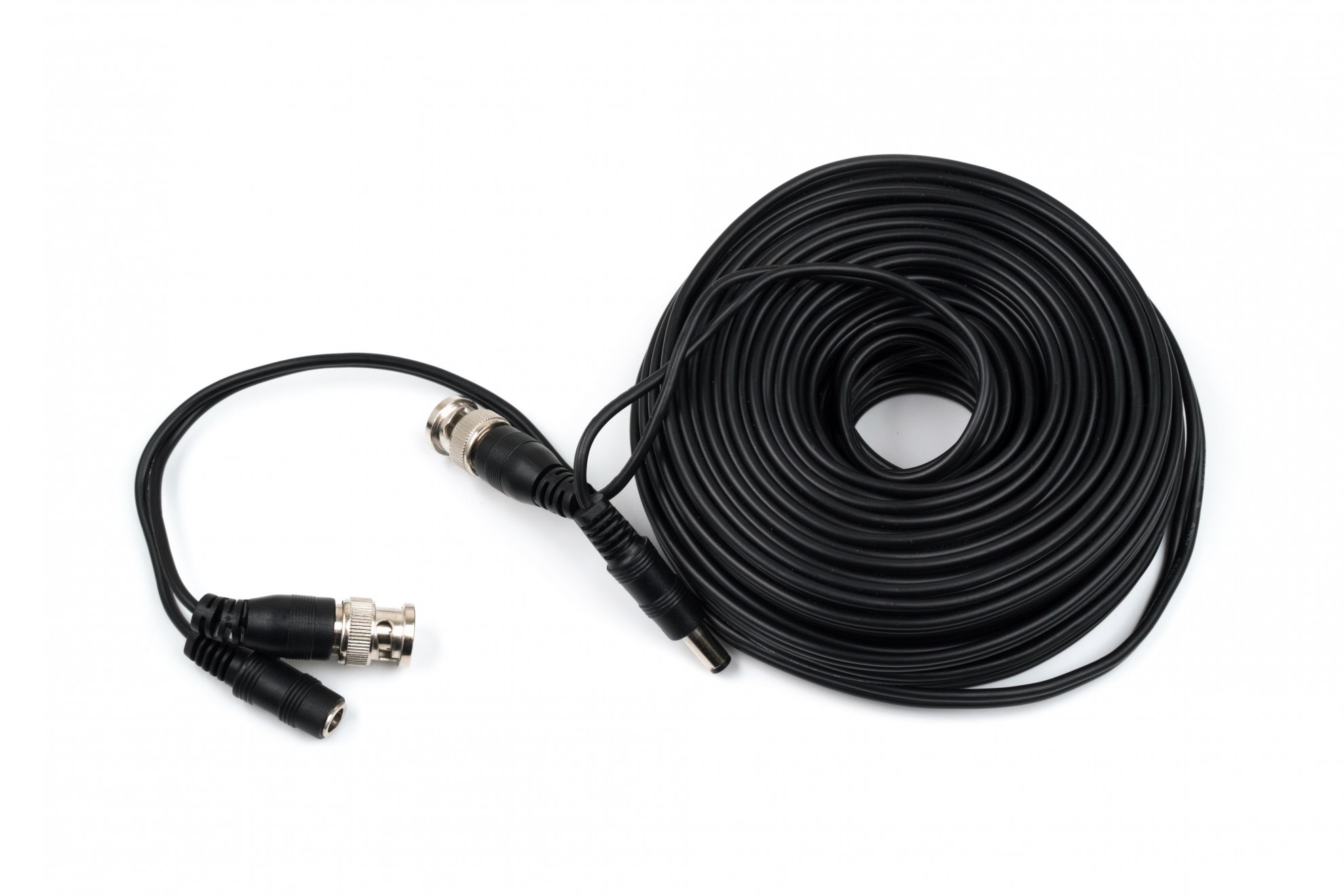 DC (F), BNC (M) to BNC (M), DC (M) Cable