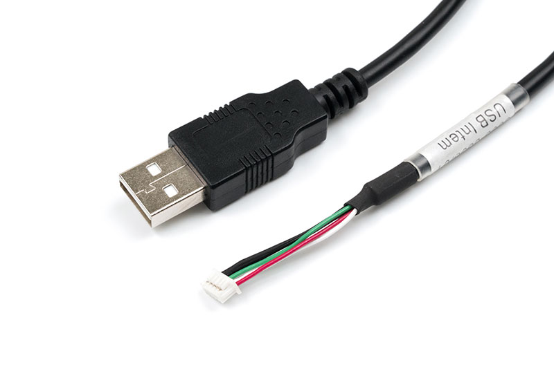 USB-A TO 5P Housing PCB Motherboard Cable, USB 2.0